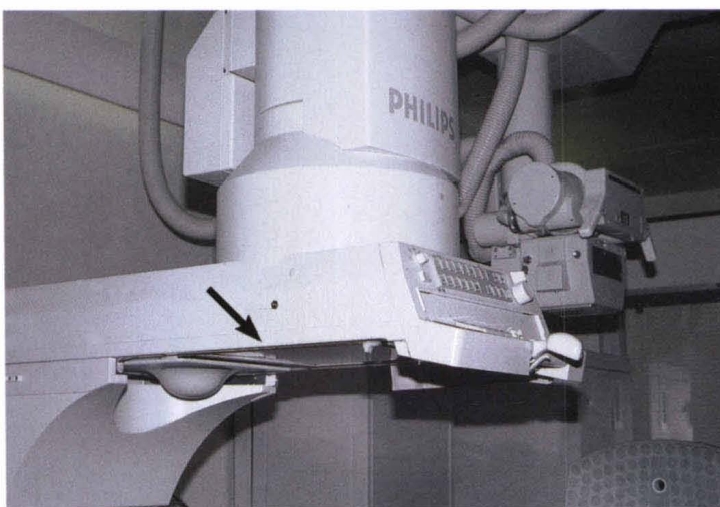 Fluoroscopic screen